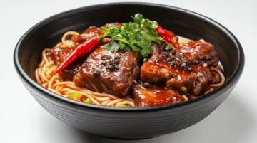 牛肉季中式牛排快餐店:經(jīng)典手撕牛心與濃郁湯面推薦