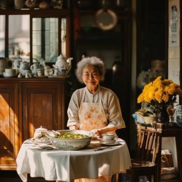 香脆可口的炒蓮藕配外婆菜——家的味道在舌尖綻放