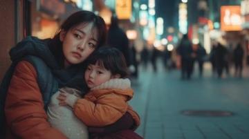 重慶女子背著孩子送外賣(看哭了!重慶icon夜晚的街頭)