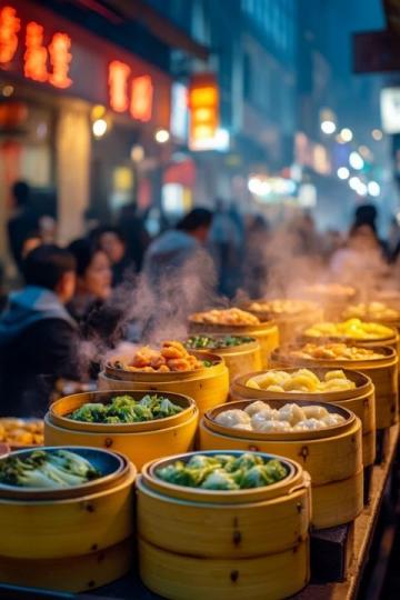 大連夜市夜不止,白日照樣熱鬧!