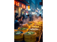 大連夜市夜不止，白日照樣熱鬧！