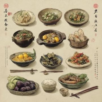 美食推薦:麻辣香汁撈仔鵝、京醬素肉絲、泡筍煮黃臘丁制作方法