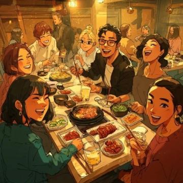 醉翁之意不在酒,一席中韓美食盛宴