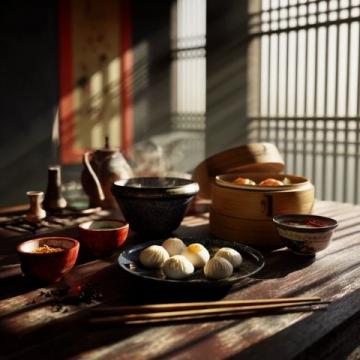 和順縣的莜面瓜絲蒸餃
