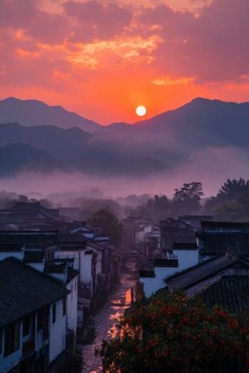 這些城市的名字串起來就像一條獨特的旅行路線,沭陽縣有著獨特的鄉村風光