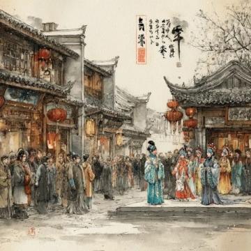 探秘獲嘉同盟古鎮袁家村,步入時光長廊中的水墨風情畫