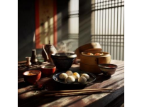 和順縣的莜面瓜絲蒸餃