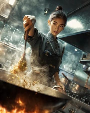 河南開封面館師傅絕技：一米大刀切出細如絲面的傳統美食傳奇