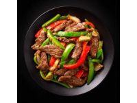 雙椒肉片超好吃，簡單做法鮮香滑嫩開胃又下飯！