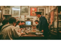 平頂山寶豐店：羊肉沖湯，每碗七次底, 顧客排隊(duì)等吃