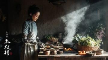 還珠格格拍美食戲有多用心？所有菜肴現場烹飪，演員卻吃不到