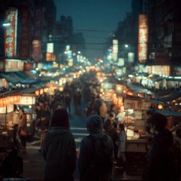 探秘清邁小眾夜市遇見最美大學(xué)生,這里是男生的天堂!