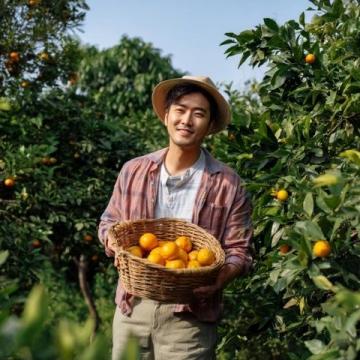 廣西大學生李帥入贅桂林，種植甜脆柿子，日賺500多元