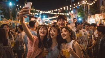 娛樂圈半壁江山齊聚黃渤海鮮宴!