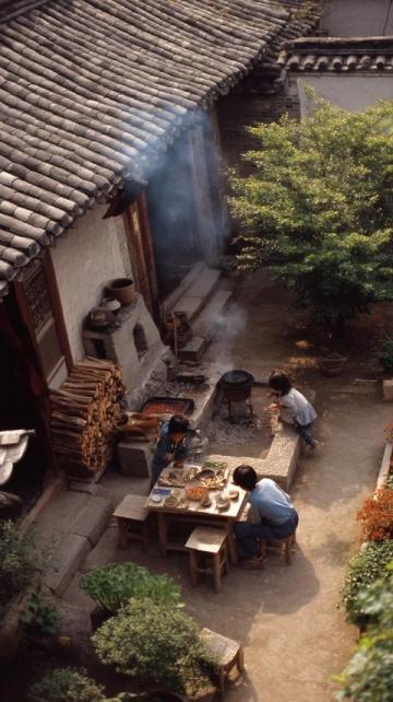 悅抄繪07:春日里的塱頭古村陽臺改造案例