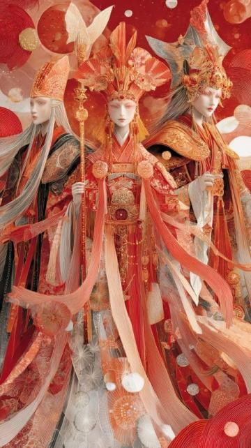初六迎立春，五姐妹齊聚一堂，金花盛放共歡聚