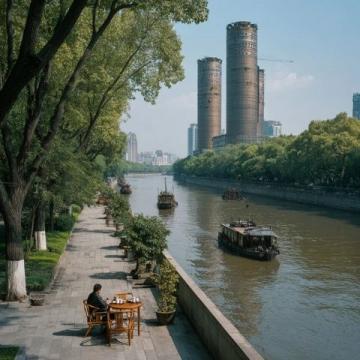 廈門探店|江畔餐廳,鼓浪嶼盡收眼底