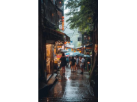 深圳南山沙河西路老舊街區漫步記：小店林立與現代氣息碰撞