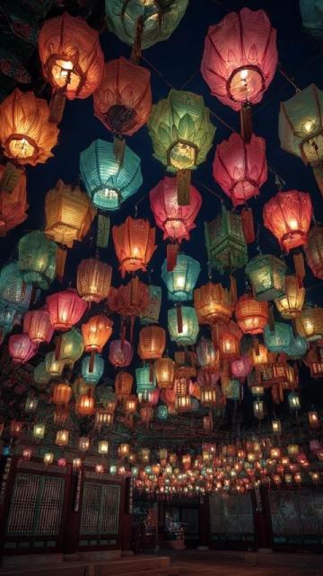 五一假期，寧夏中衛(wèi)向陽(yáng)街變成流動(dòng)的河流，熱鬧的夜晚增添夢(mèng)幻色彩。