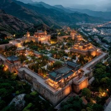 襄陽在襄陽所有景區里,唐城門票最貴,且分成日場和夜游,如今也免費開放