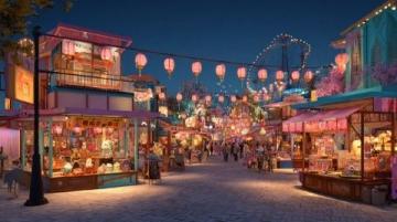 南昌首個(gè)文旅觀光夜市"楓林夜間集市"將于2025年開業(yè)