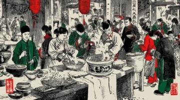 錦繡川河堤上的春日野餐記