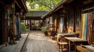 陽泉桃林溝民俗文化園(陽泉郊區桃林溝的桃河民俗文化園，已經建成很多年了,每次去桃林)