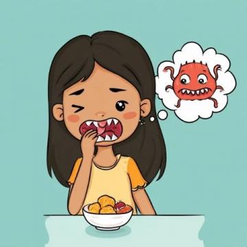 盤中魷魚被寶閨女一掃而光，雞蛋飯也吃了大半碗！