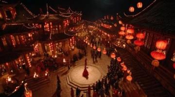 襄陽夜色下的古城秘韻
