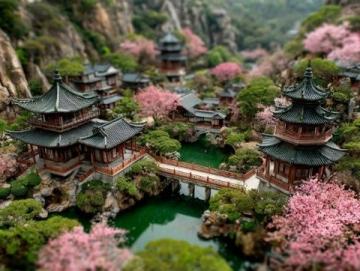 今天去了溧水東廬山觀音寺,傅家邊賞梅,太值了!關鍵免票,免票!機智南京旅攻