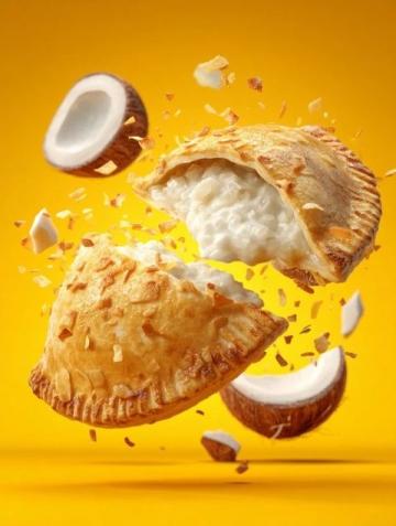 外酥里糯會拉絲的爆漿蘋果糯米派