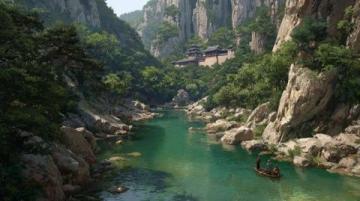 丹東叆河:風景優美母親河,休閑娛樂好去處