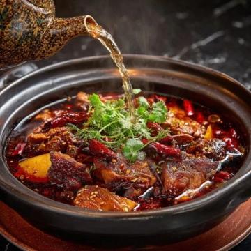 佛山知名美食: 啫啫魚頭煲