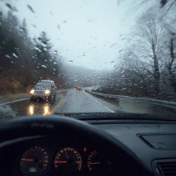 雨天安全行駛指南：降低車速、控好距離、亮尾燈