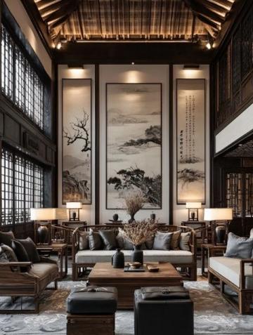 沉浸式體驗諾金酒店明代新中式美學天花板