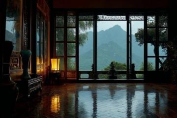 到高密城郊雙羊鎮云來山莊，品農家樂的野味盛宴