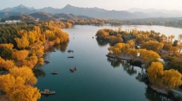 五一自駕游山東東平湖環湖賞美景