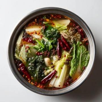 紹興當季霉莧菜梗蒸豆腐