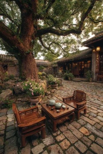 到高密城郊雙羊鎮云來山莊，品農家樂的野味盛宴
