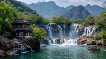 江西國家4A級旅游景點(diǎn)——十里芳菲釣源古村落