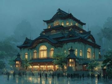 襄陽夜色下的古城秘韻