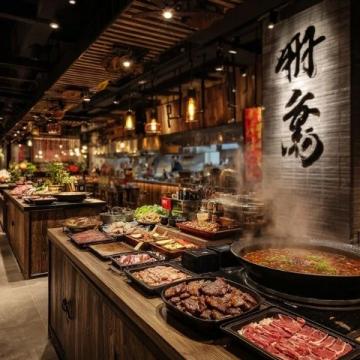 重慶解放碑7家特色餐廳,山城夜色里的美食天堂