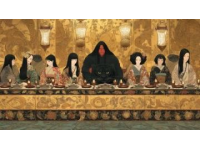 紅樓夢第四十一回：劉姥姥與林黛玉、司馬相如等人一同用餐時飲酒。