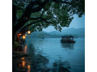 今天，我從杭州西湖旅游，專門乘車到河坊街素滿香素食自助餐店就餐