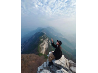 青島高中生參加合格考，校外午餐偶遇嶗山美景