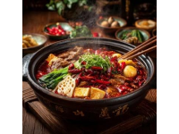 陜西關(guān)中：暑日趣食“攪團(tuán)