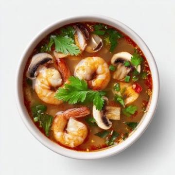 快速美味：一分鐘蝦滑湯
