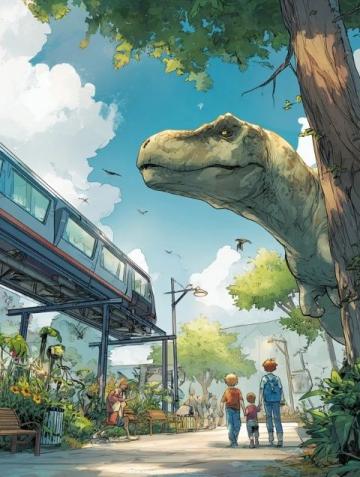 深圳青青世界：探索熱帶雨林與恐龍模型的奇幻之旅