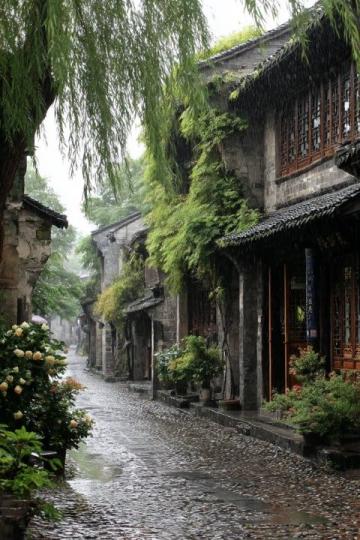 貴州畢節清晨美景：老城區里的生機與寧靜
