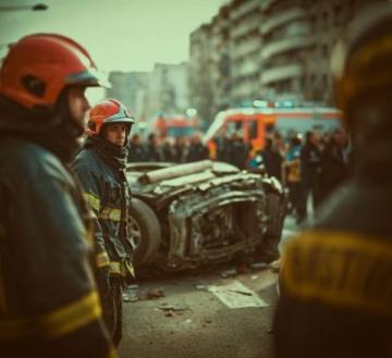 杭州街頭驚現生死救援!40余司機齊心協力抬車救外賣小哥